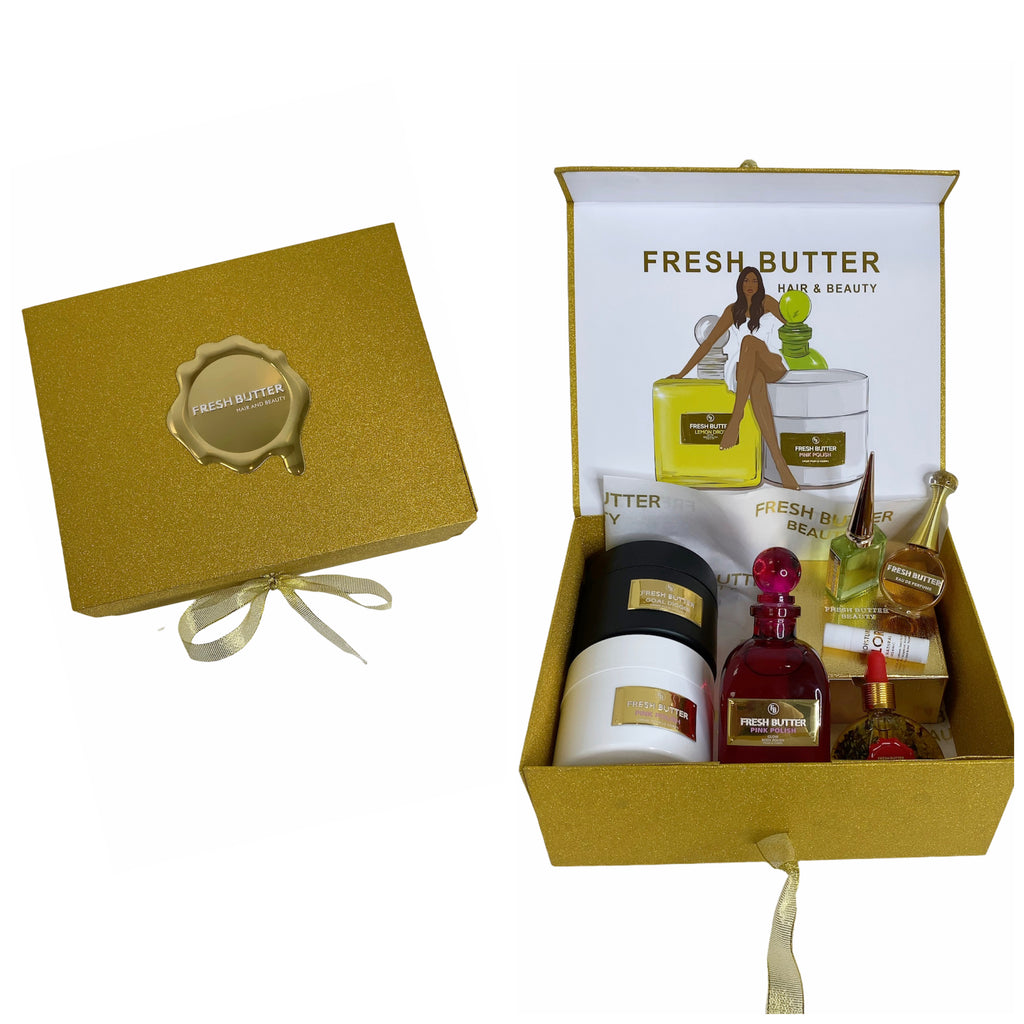 24 Karat Shimmer Gift Box - FreshButter.com