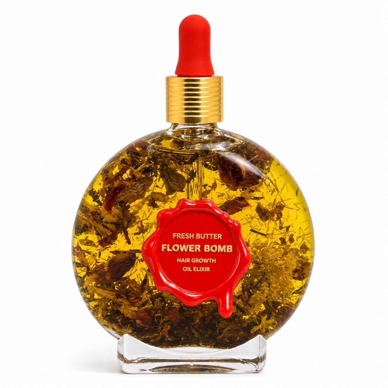 Flower Bomb Hair Growth Oil Elixir 1.7oz.