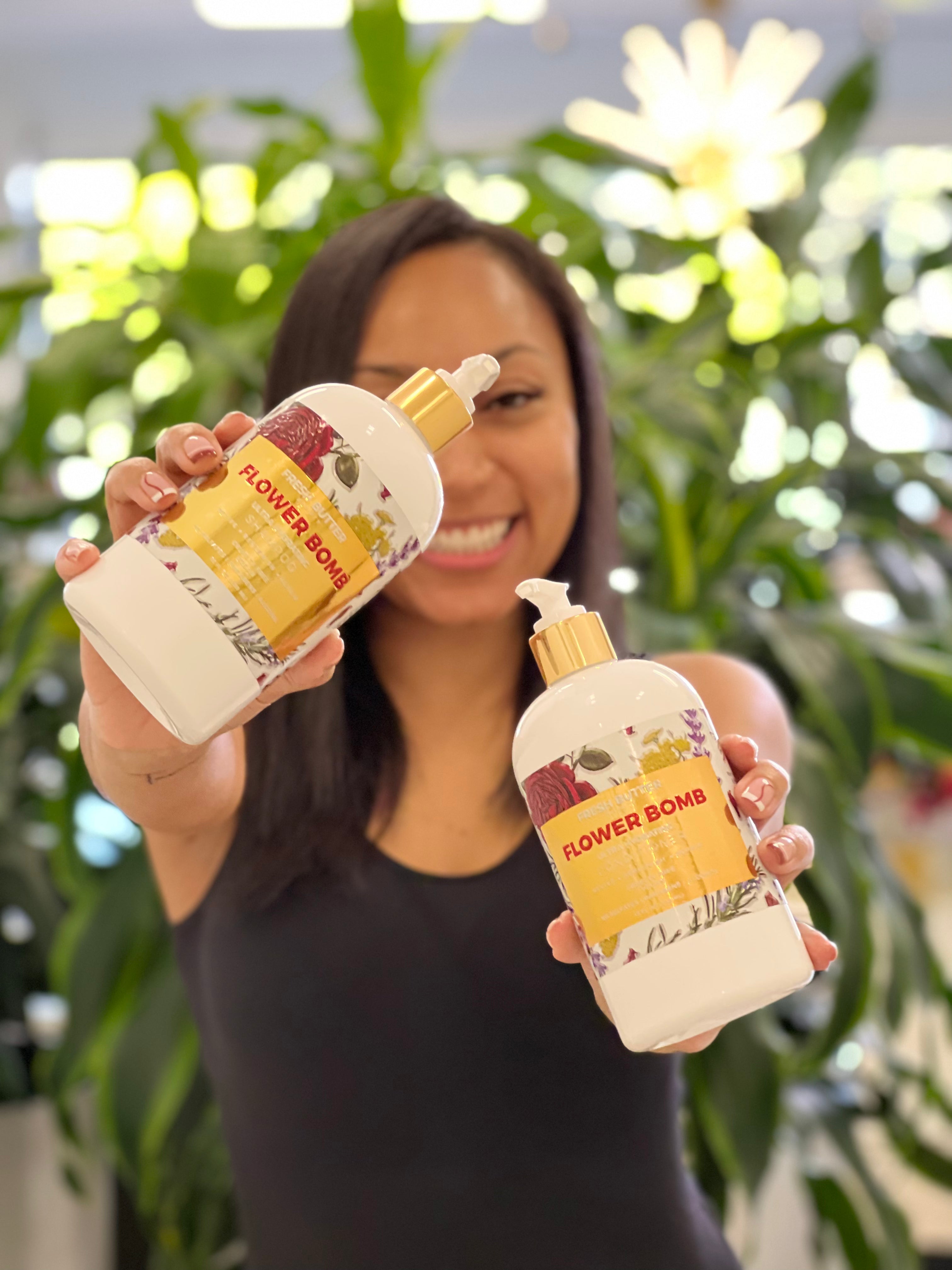 Flower Bomb Ultra Hydrating Hair Conditioner - FreshButter.com - Ultra Hydrating Hair Conditioner