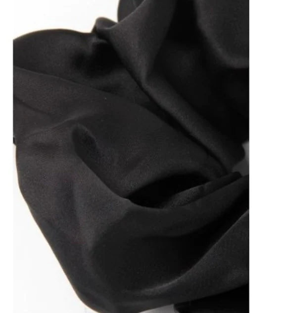 XX LARGE Plush SATIN SCRUNCHIE - FreshButter.com