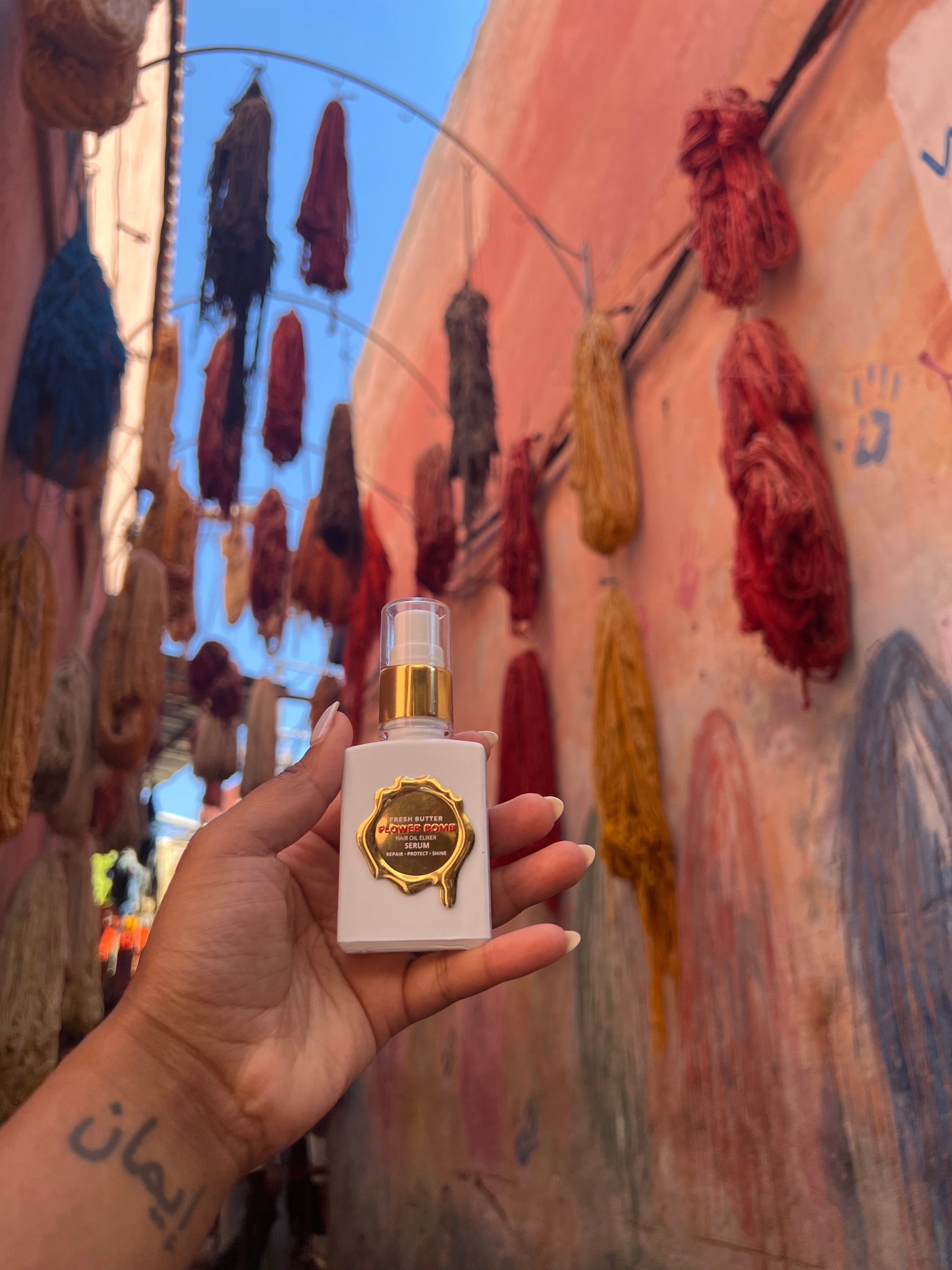 Argan Hair Oil Elixer Serum - FreshButter.com - Serum For Hair Growth