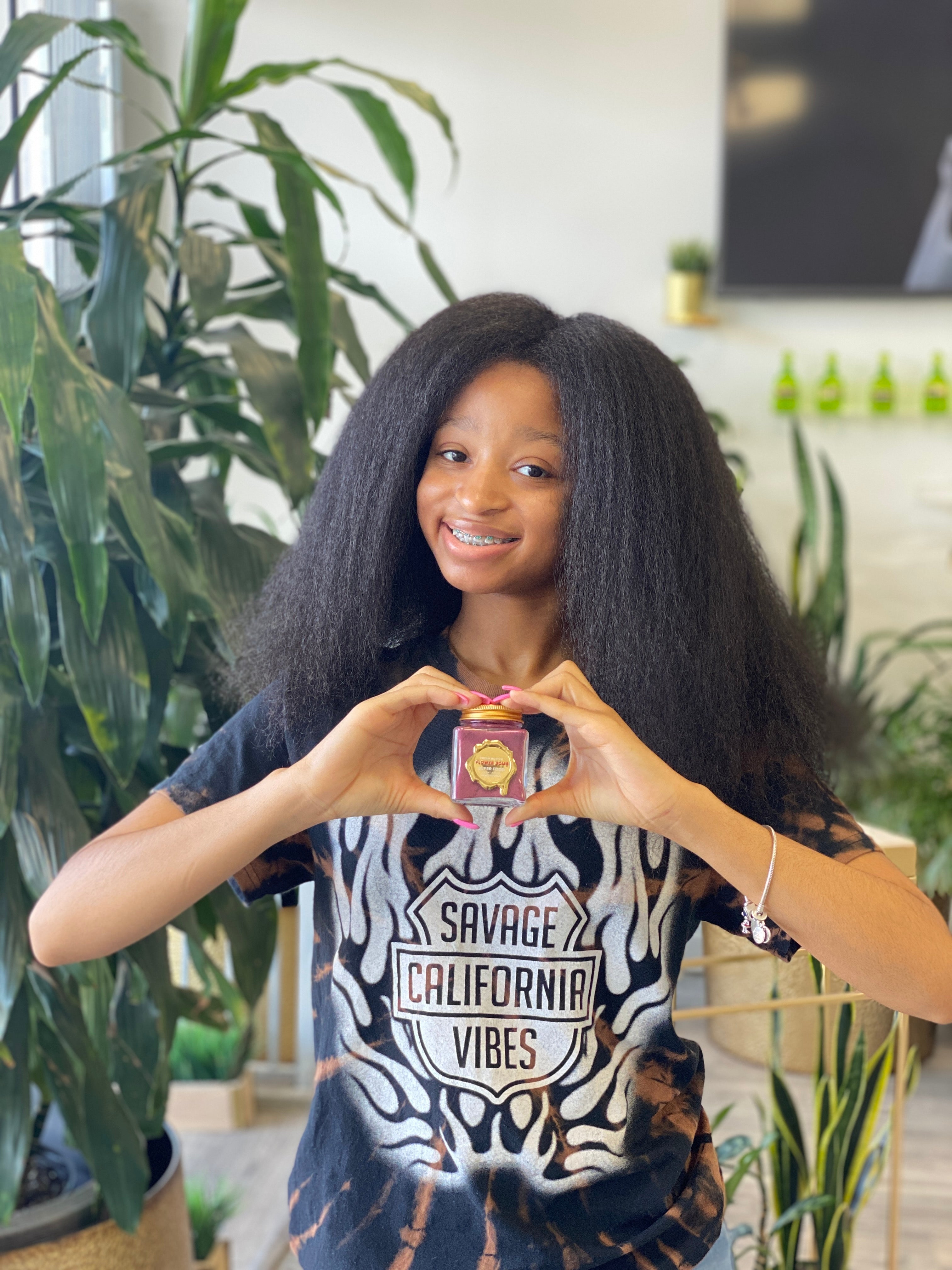 FLOWER BOMB SUPERFOOD HAIR SMOOTHIE TREATMENT - FreshButter.com - Hair Care Product