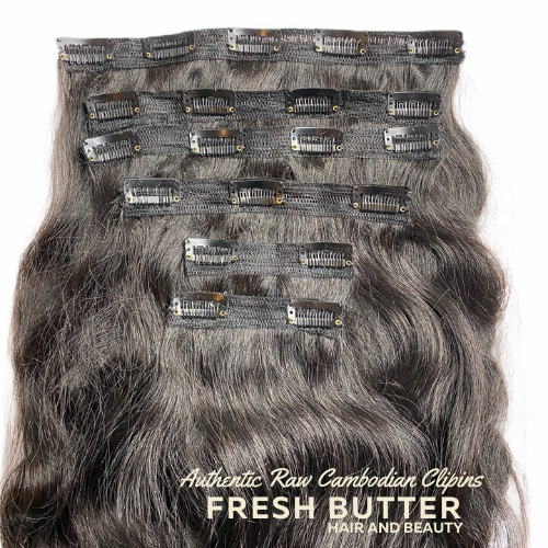 Authentic Raw Cambodian Hair Clip-ins - Cambodian Hair Extensions