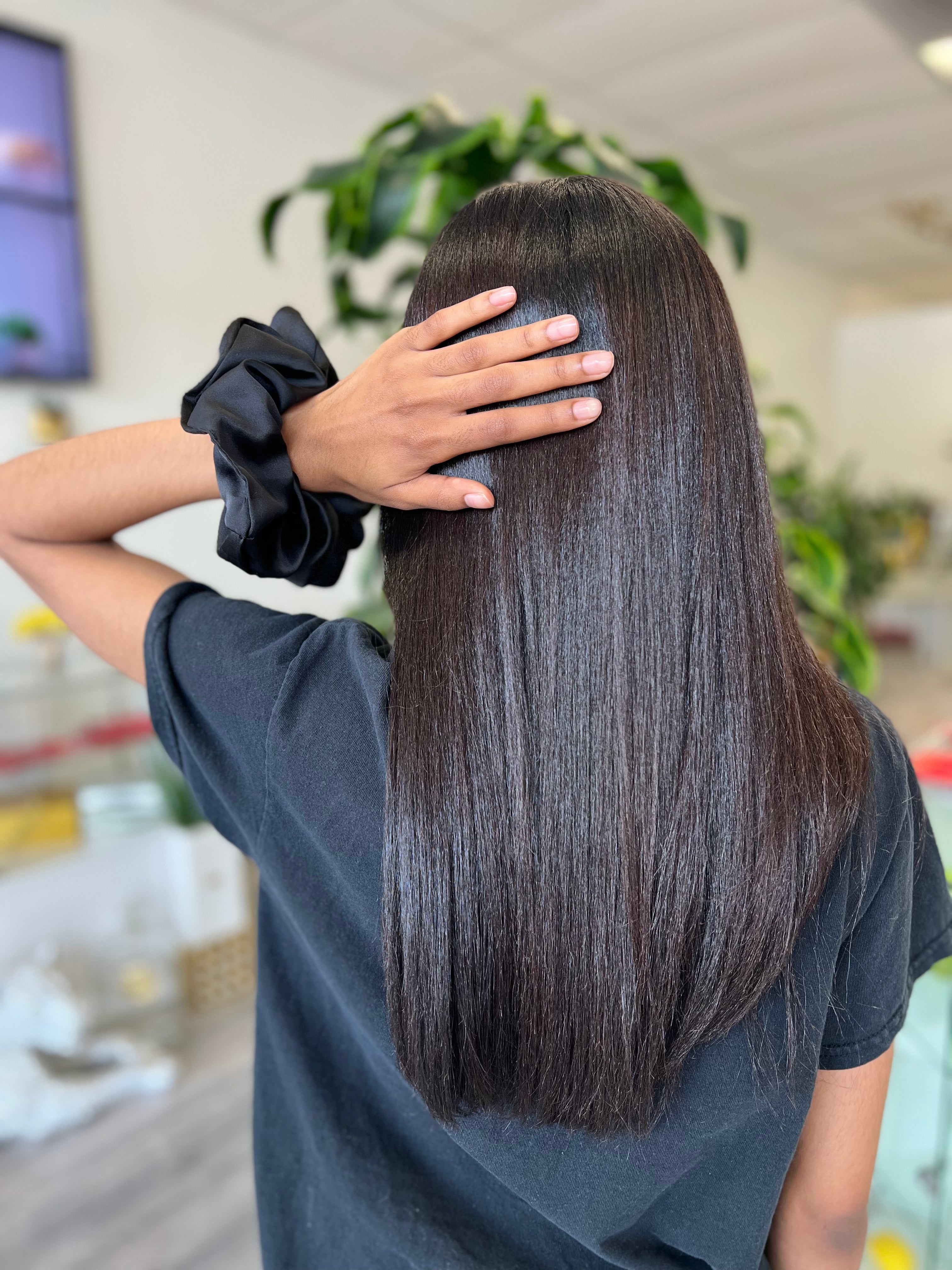 XX LARGE Plush SATIN SCRUNCHIE - FreshButter.com