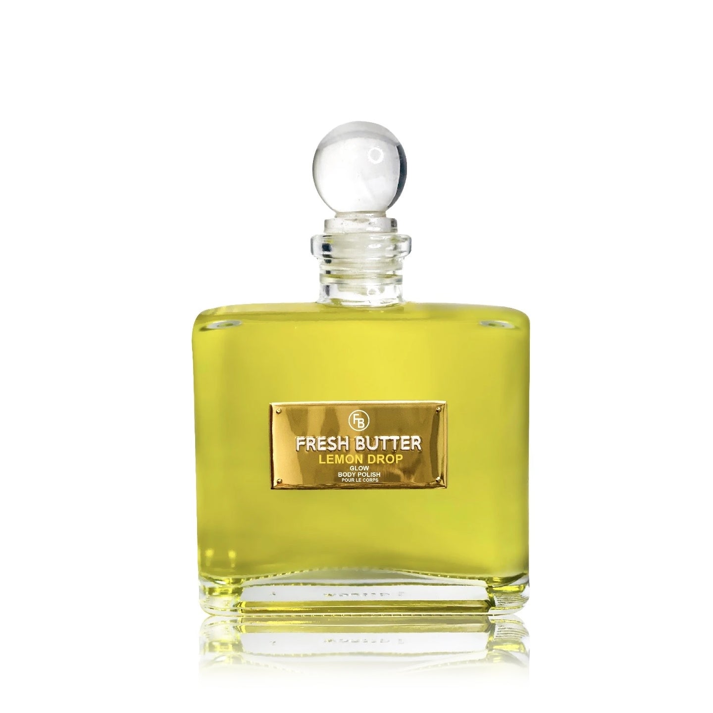 Lemon Drop Glow Body Polish 8.5oz. - Essential Oil Lemon